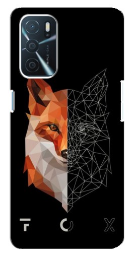 Чехол с картинкой "Fox" для Oppo a54s