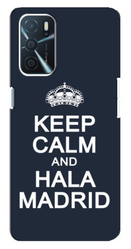 Силиконовый чехол с изображением "Hala Madrid" для Oppo a54s
