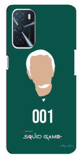 Силиконовый чехол с изображением "Игрок 001" для Oppo a54s