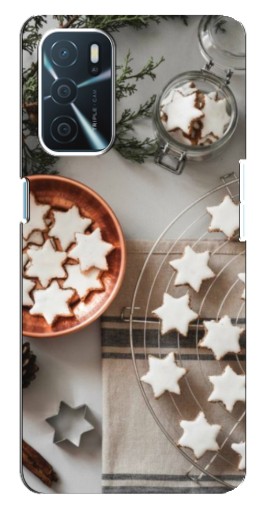 Чехол с картинкой "Имбирные звездочки" для Oppo a54s