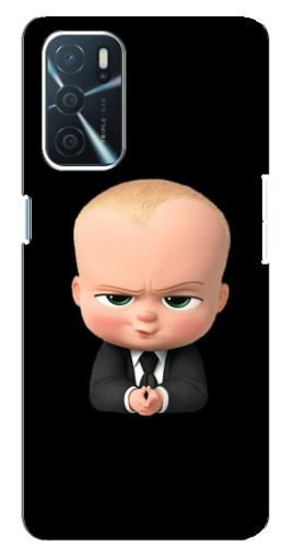 Силиконовый чехол с изображением "Хитрый Босс" для Oppo a54s