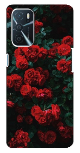 Чехол с печатью "Красные розы" для Oppo a54s