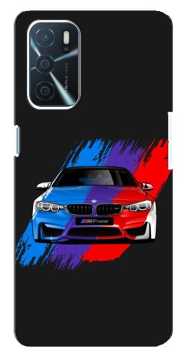 Чехол с картинкой "Красочный BMW" для Oppo a54s