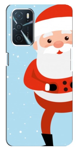 Чехол с картинкой "Крутой Дед Мороз" для Oppo a54s