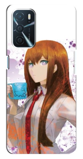 Силиконовый чехол с изображением "Курису с чашкой" для Oppo a54s