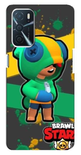 Чехол с картинкой "Leon Brawl Stars" для Oppo a54s