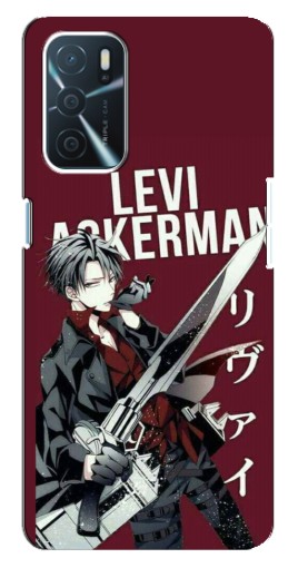 Силиконовый чехол с изображением "levi Ackerman" для Oppo a54s