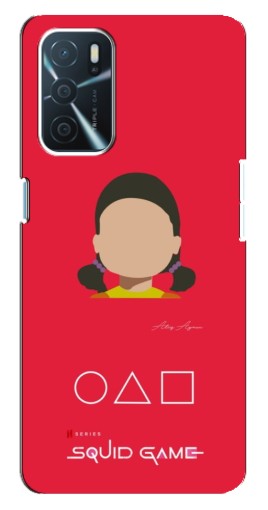 Чехол с картинкой "Лицо куклы" для Oppo a54s
