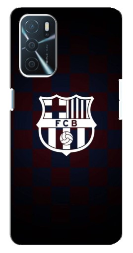 Силиконовый чехол с изображением "Лого FCB" для Oppo a54s