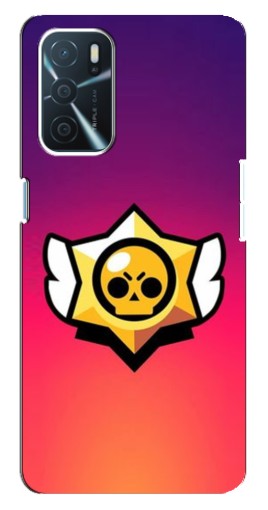 Чехол с печатью "Логотип Brawl Stars" для Oppo a54s