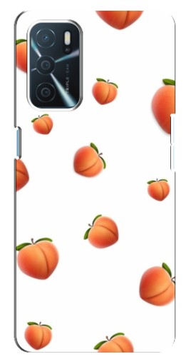 Силиконовый чехол с изображением "Маленькие персики" для Oppo a54s