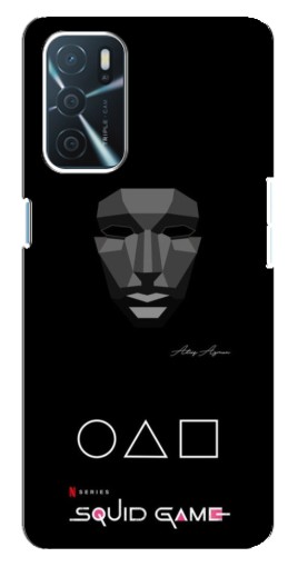 Чехол с печатью "Маска фронтмена" для Oppo a54s