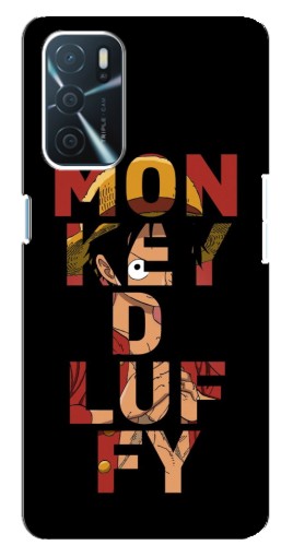 Чехол с печатью "Monky d Luffy" для Oppo a54s