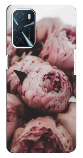 Чехол с картинкой "Нежные пионы" для Oppo a54s
