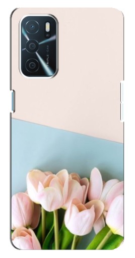 Силиконовый чехол с изображением "Нежные тюльпаны" для Oppo a54s