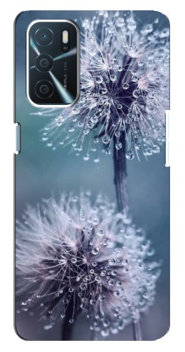 Чехол с картинкой "Одуванчик с капельками" для Oppo a54s