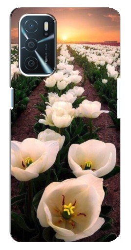 Силиконовый чехол с изображением "Поле тульпанов " для Oppo a54s