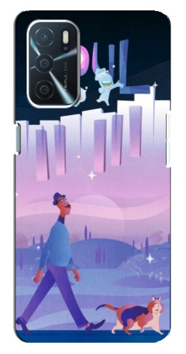 Чехол с картинкой "Постер к мультику" для Oppo a54s