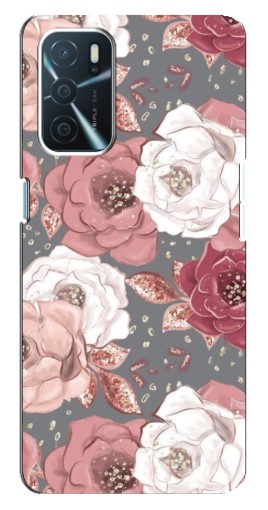 Чехол с принтом "Рисунок розы" для Oppo a54s