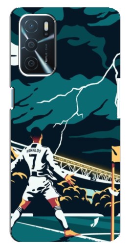 Чехол с картинкой "Ronaldo празднование" для Oppo a54s