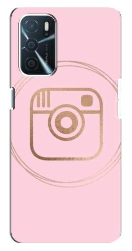 Чехол с печатью "розовый инстаграм" для Oppo a54s
