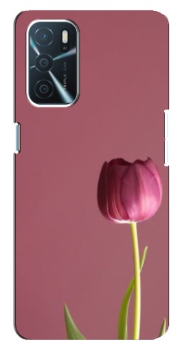 Чехол с печатью "Розовый тюльпан" для Oppo a54s