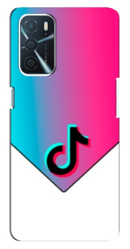 Чехол с печатью "Tiktok Logo" для Oppo a54s
