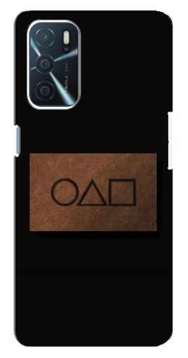 Чехол с печатью "Визитка игра в кальмара" для Oppo a54s