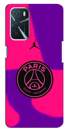 Силиконовый чехол с изображением "Яркий лого PSG" для Oppo a54s