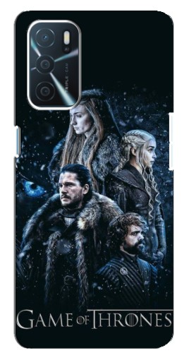 Силиконовый чехол с изображением "Зима близко" для Oppo a54s
