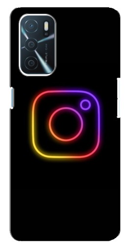 Чехол с принтом "Значок Инсты" для Oppo a54s