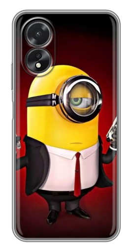 Чехол с картинкой "Агент Миньон" для Oppo A17