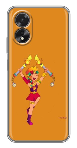 Чехол с печатью "Амбер ликует" для Oppo A17