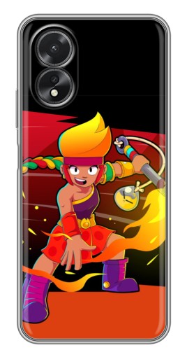 Чехол с печатью "Амбер в дуэли" для Oppo A17