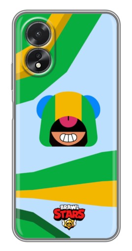 Чехол с печатью "Арт Леон" для Oppo A17