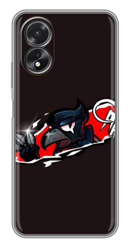 Чехол с печатью "Ассасин Ворон" для Oppo A17