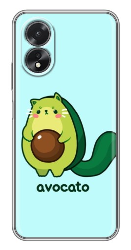 Чехол с печатью "Avocato" для Oppo A17
