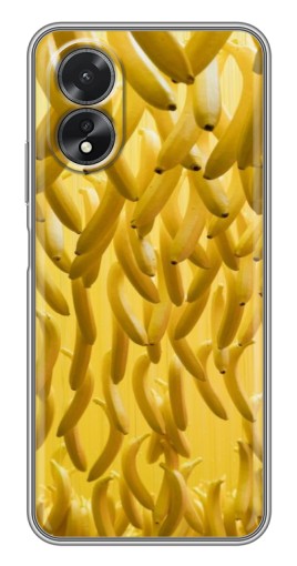 Силиконовый чехол с изображением "Бананопад" для Oppo A17