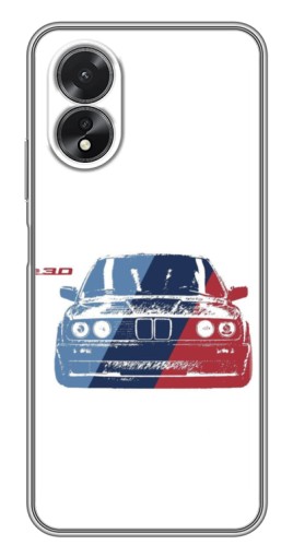 Чехол с печатью "BMW e30" для Oppo A17