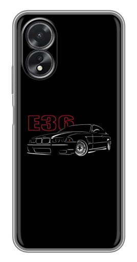 Чехол с принтом "BMW E36" для Oppo A17
