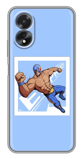 Чехол с принтом "Боец El Primo" для Oppo A17