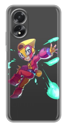 Чехол с картинкой "Боец MAX" для Oppo A17