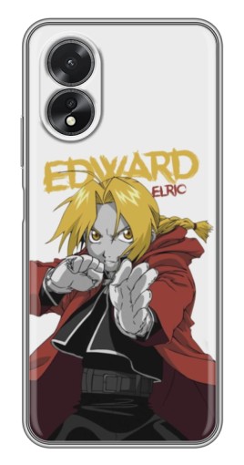 Чехол с принтом "Боевй Erlic" для Oppo A17