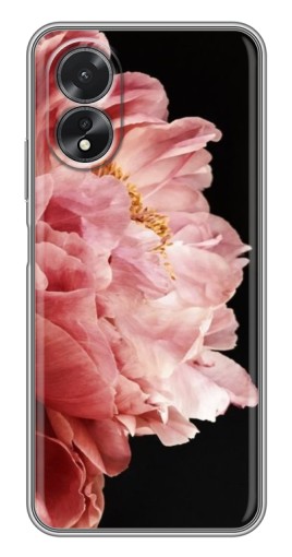 Чехол с картинкой "Большой пион " для Oppo A17