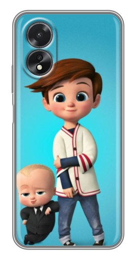 Чехол с принтом "Boss and Boy" для Oppo A17