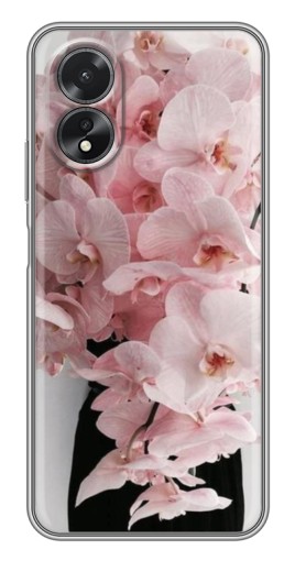 Чехол с печатью "Букет орхидеи" для Oppo A17