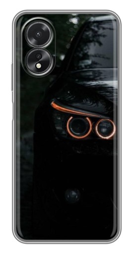 Чехол с принтом "Черный БМВ" для Oppo A17