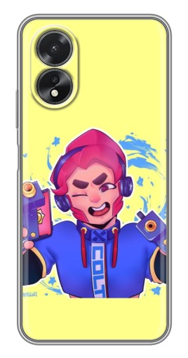 Силиконовый чехол с изображением "Colt Anime" для Oppo A17