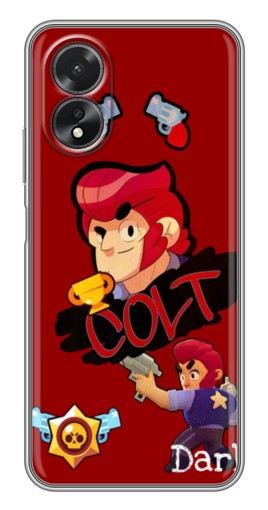 Чехол с принтом "Dark Colt" для Oppo A17