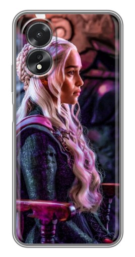 Силиконовый чехол с изображением "Дейнерис" для Oppo A17